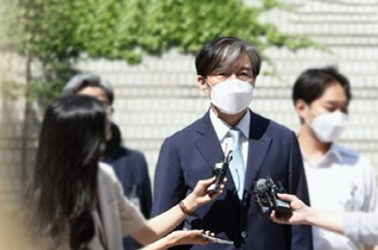 조국 전 법무부 장관. <연합뉴스TV 제공>